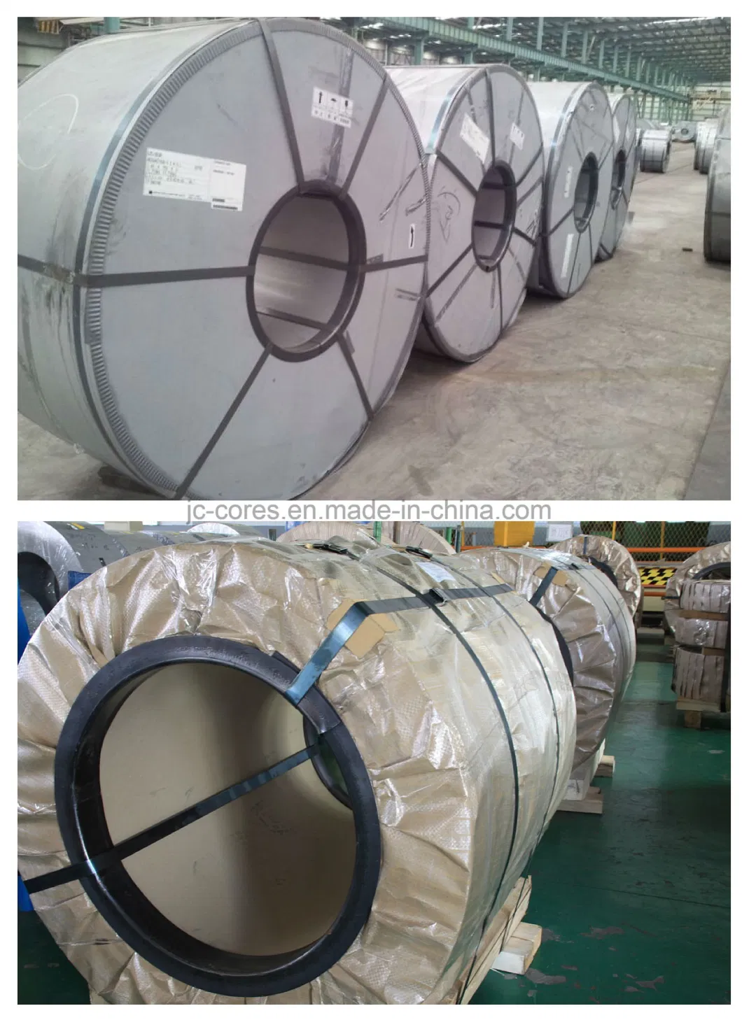 Baosteel CRGO Soğuk Lastiklenmiş Tanelerle Yönlendirilmiş Silikon Çelik B20r070 Lazer Yazılı 3
