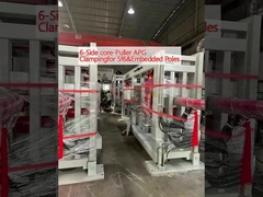 Sf6 ve gömülü direkler için 6 taraflı çekirdek çekme APG sıkıştırma