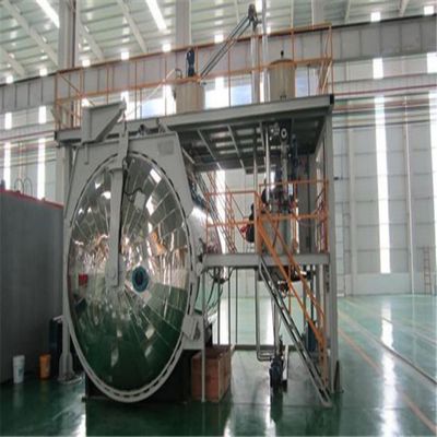 Çemberli vakum kurutma ekipmanı ile kuru transformatör için vakum epoxy reçine dökme makinesi